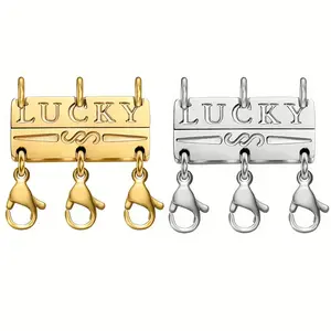 Lucky Necklace Layering Clasp Multiple Necklace Clasps for Layered Look Separator