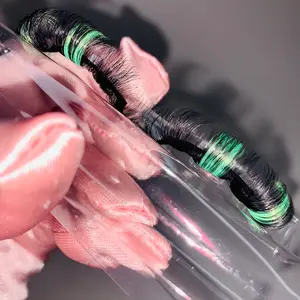 Mint Lashes Synthetic Faux Makeup Pack Eyelashes Cosmetics