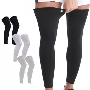 Cooling Breathable Knee Sleeve Inner Sleeves, Unisex Summer Leg Sleeves, Compression Sports Basketball Football Socks for Men and Women, Leg Protector