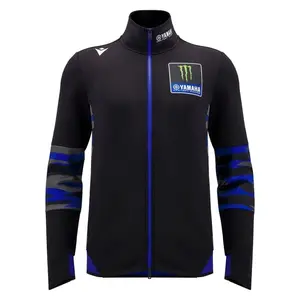 Monster Energy Yamaha Men's Fan Gear Full Zip Sweatshirt - Black