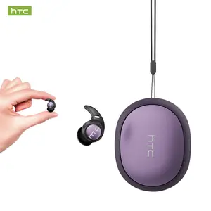 HTC NE76 Wireless Bluetooth6.0Sleep Earbuds Feature Noise Cancellation to Help Improve Sleep Quality and a Design That Exerts No Pressure On The Ears When Sleeping On Your Side; The Discreet,low-Profile Design Makes Them ideal For Travel And Side Sleepers
