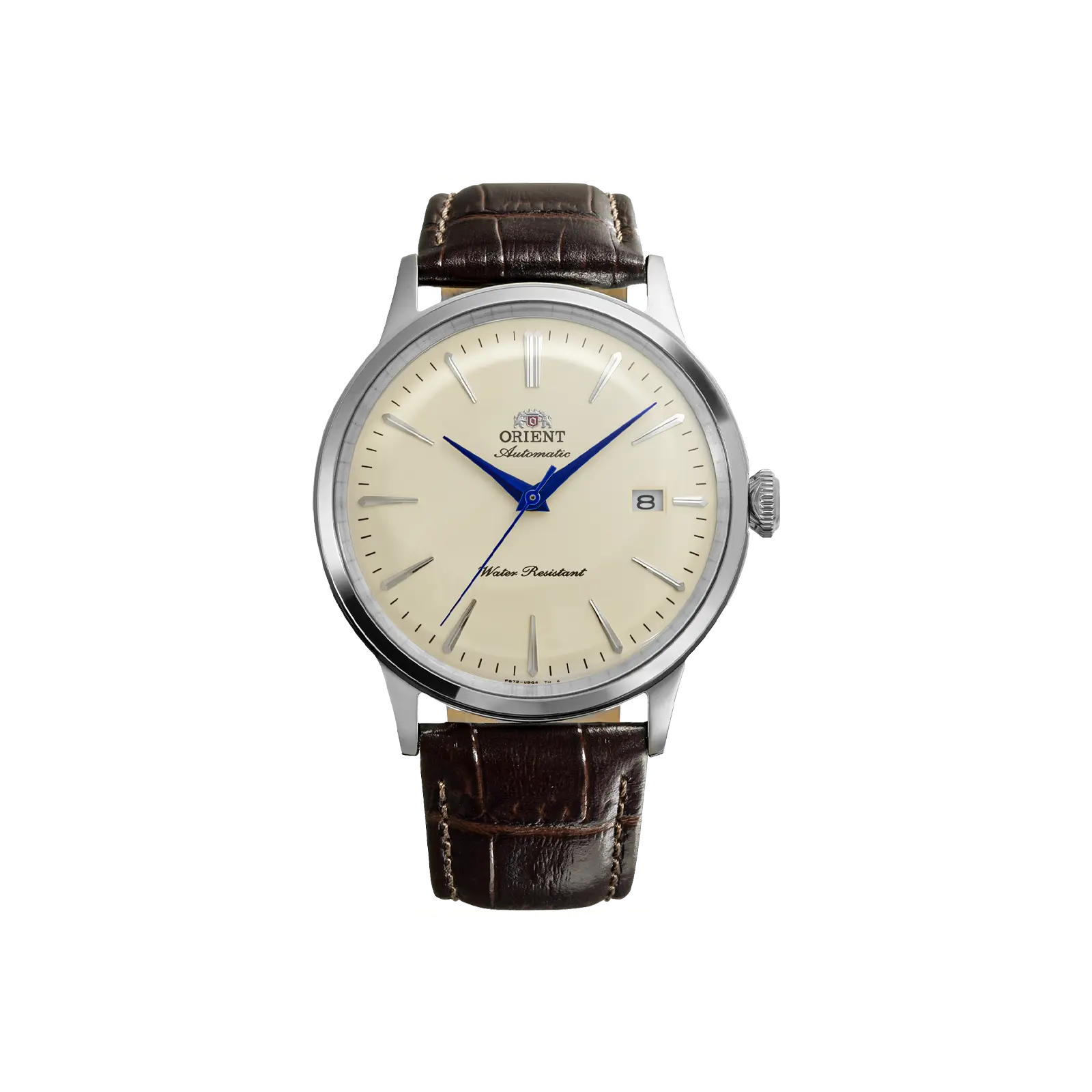 Orient Bambino Version 7 (40.5mm) | Automatic / Hand-Winding Movement | Champagne Dial | Stainless Steel Dress Watch, RA-AC0033Y30B