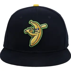 Breathable Comfortable Baseball Cap for Men/Women, Retro Adjustable, Daily All-match Hat, Banana, 3D Embroidered Adjustable Outdoor Sport Cap