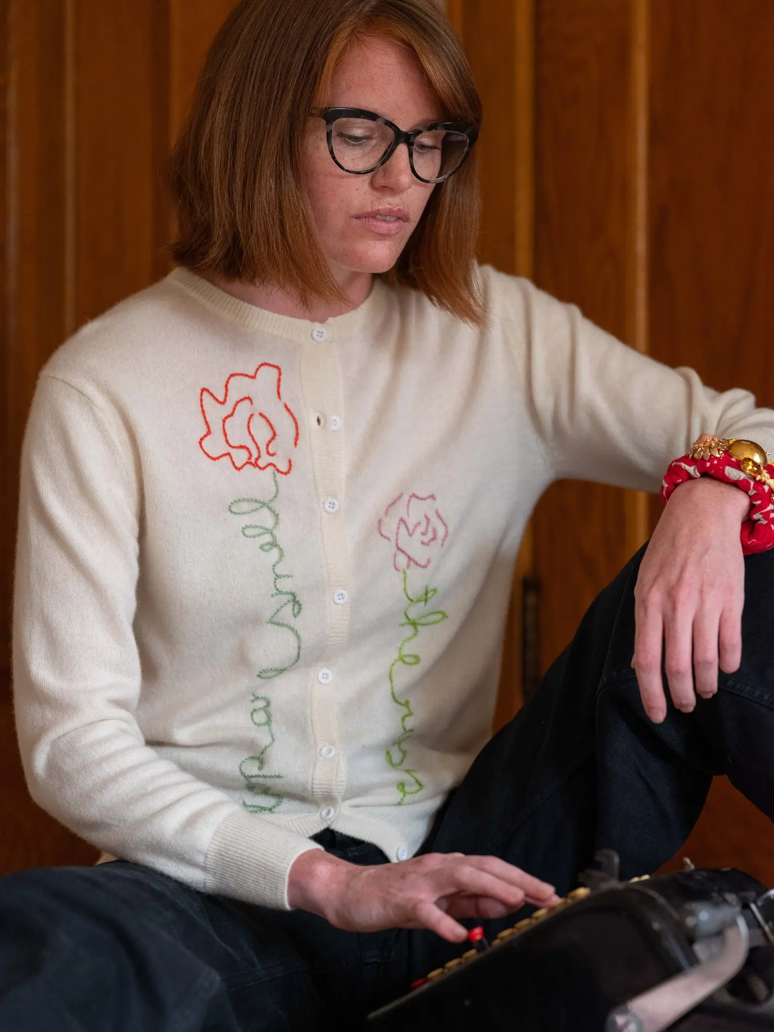 Stop and Smell the Roses Cardigan