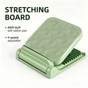Stretching board Adjustable Foldable Inclined Calf Stretcher, Standing Leg Exercise Fitness Equipment for Children and Adults