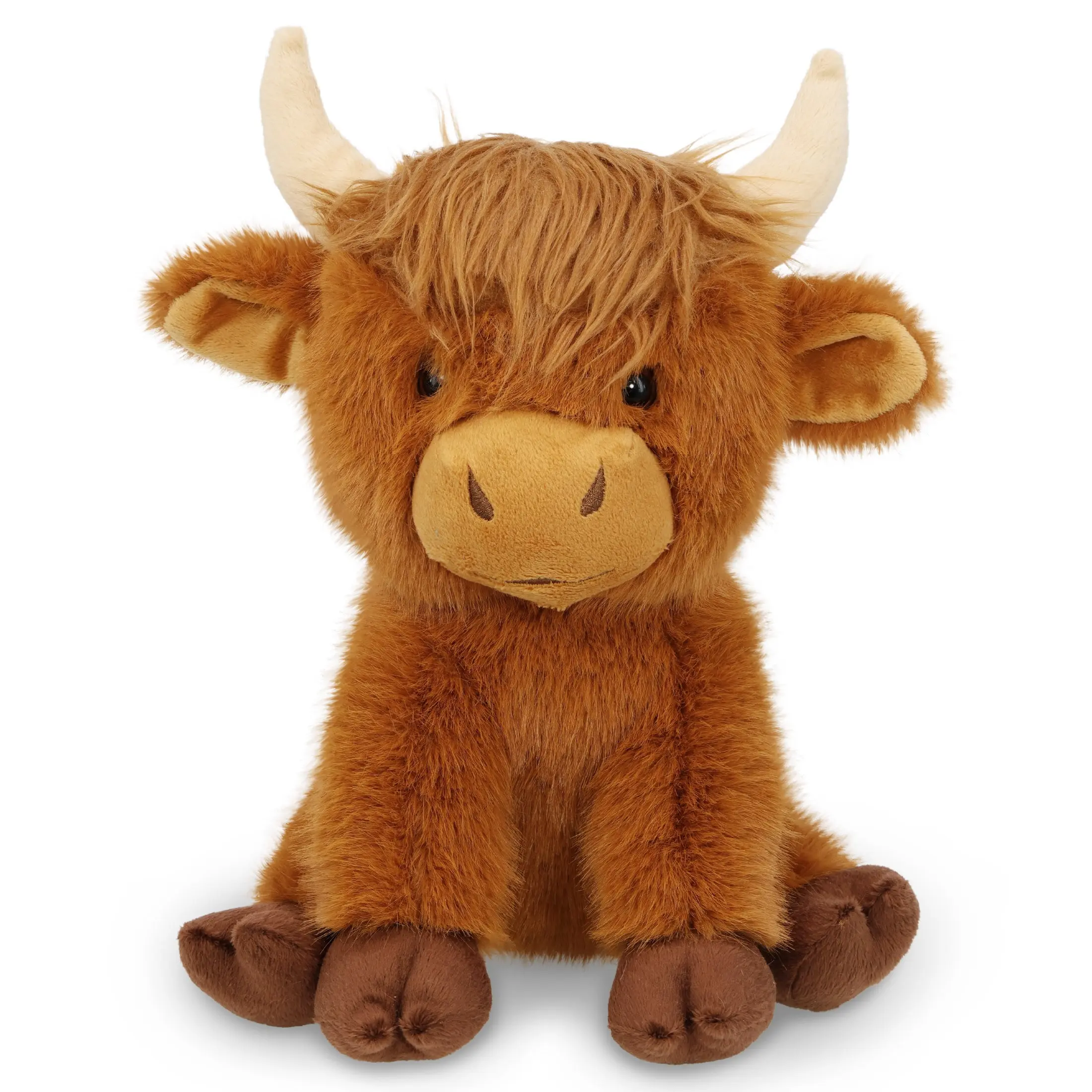SUPER SOFT PLUSH - FLOPPY HIGHLAND COW 9"