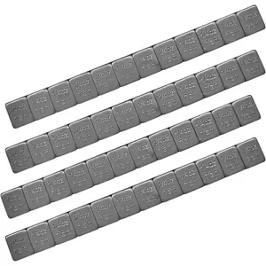 48 count 1/4 Oz Adhesive Backed Wheel Weights, 0.25 Ounce Stick on Wheel Weights with Easy Peel Tape, Low Profile Tire Balancing Weights for  ATVs SUVs