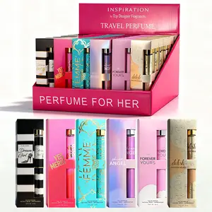 6-Piece Set Women's Eau De Parfuma Fragrance Spray, Travel Size Perfume, Long-Lasting , 6 Different Scents, Perfect For Dating, Daily Life, Parties,Gift Giving, 1.18 fl oz/35 ml Each Bottle