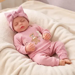 #Summervibes#DealsForYouDays BABESIDE Lifelike Reborn Baby Dolls 20Inch Fabric Body & Vinyl Limbs Real Life Baby Dolls with Toy Accessories for Kids Age 3+ Perfect Mother's Day Valentine's Day Children's Day & Christmas Gifts
