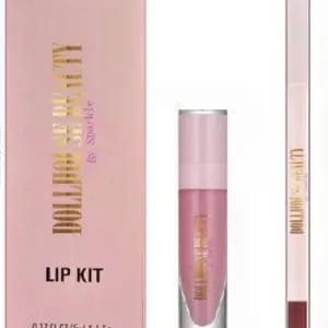 Lip Kit/ Lip Gloss & Lip Pencil Matte Finish Lipstick Makeup Nourishing Lip Care Cosmetic Flawless Evening