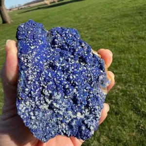 Azurite with Malachite in matrix