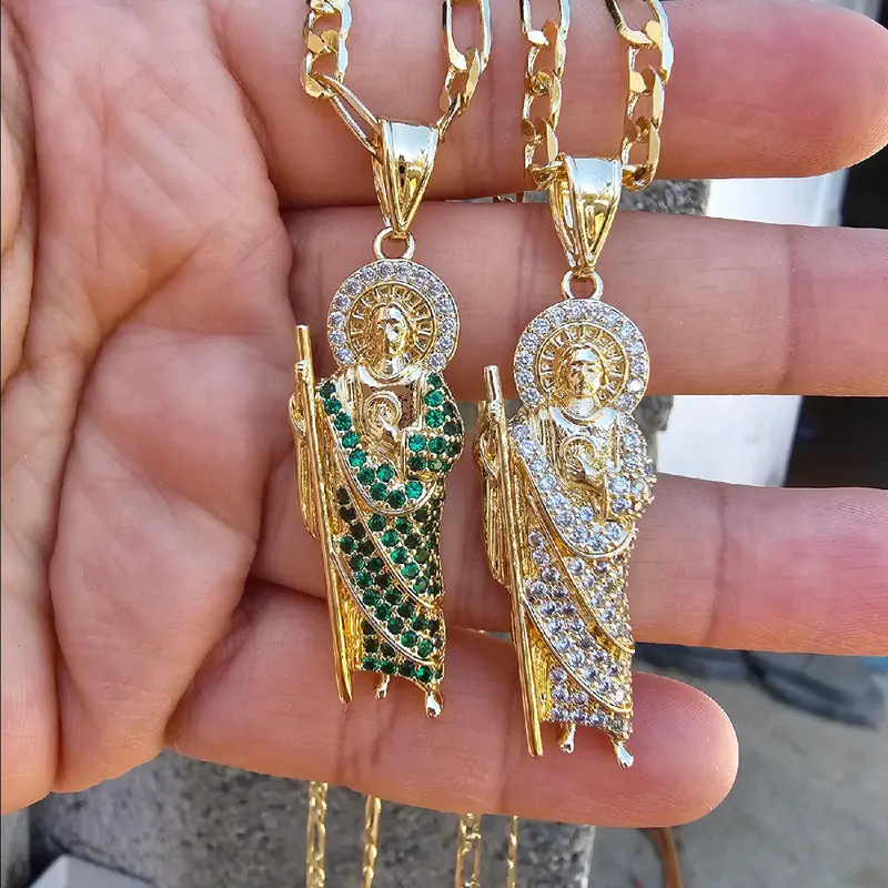 san judas tadeo necklace chain