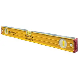 212 MAIN Stabila 48in. Magnetic Box Frame Level 38648, Measuring Tool with Magnetic Alignment