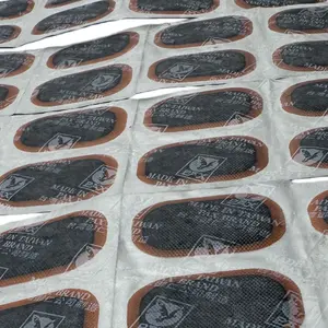 48pcs Mixed Size Tire Patches Fast Drying No Glue Needed Durable Rubber Inner Tube Repair Patch for Bicycles Mtb Tires Easy Use Tyre Maintenance Fashion Design