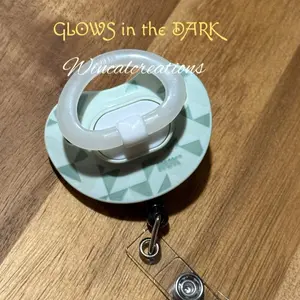 WinCalCreations Binky Badge Clips Handmade in the USA 27" Retractable Reel with Belt or Alligator Clip Design Bright Fun Colors and Designs Great Gift Idea for Nurse Week, Graduation and more!