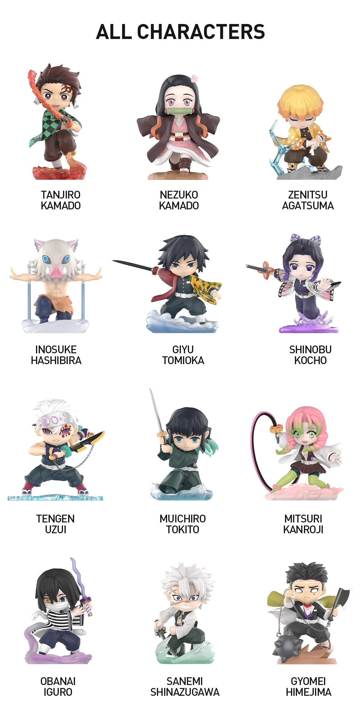 [POP NOW] POP MART Demon Slayer: Kimetsu no Yaiba Battle Series Figures Blind Box