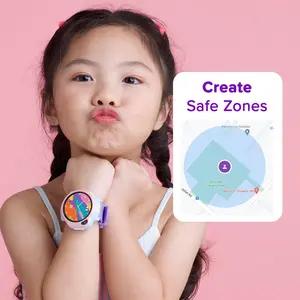 4G Kids  Smartwatch with GPS, Video Call, Wearable Fitness Tracker, Durable Nano Sim | myFirst Fone S3 Touch Screen