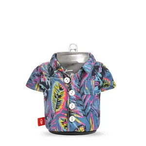 The Aloha - Insulated 12 oz Can Cooler I Beer Bottle & Soda Can Insulator, Keep Drinks and Beverages Cold by Puffin Drinkwear