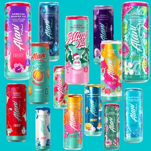 Alani Nu , Sugar Free, Low Calorie Energy Drinks, 200mg Caffeine, Biotin, B Vitamins, Zero Sugar, 10 Calories, 12 Fl Oz Cans, 12 Pack - Choose your Flavour