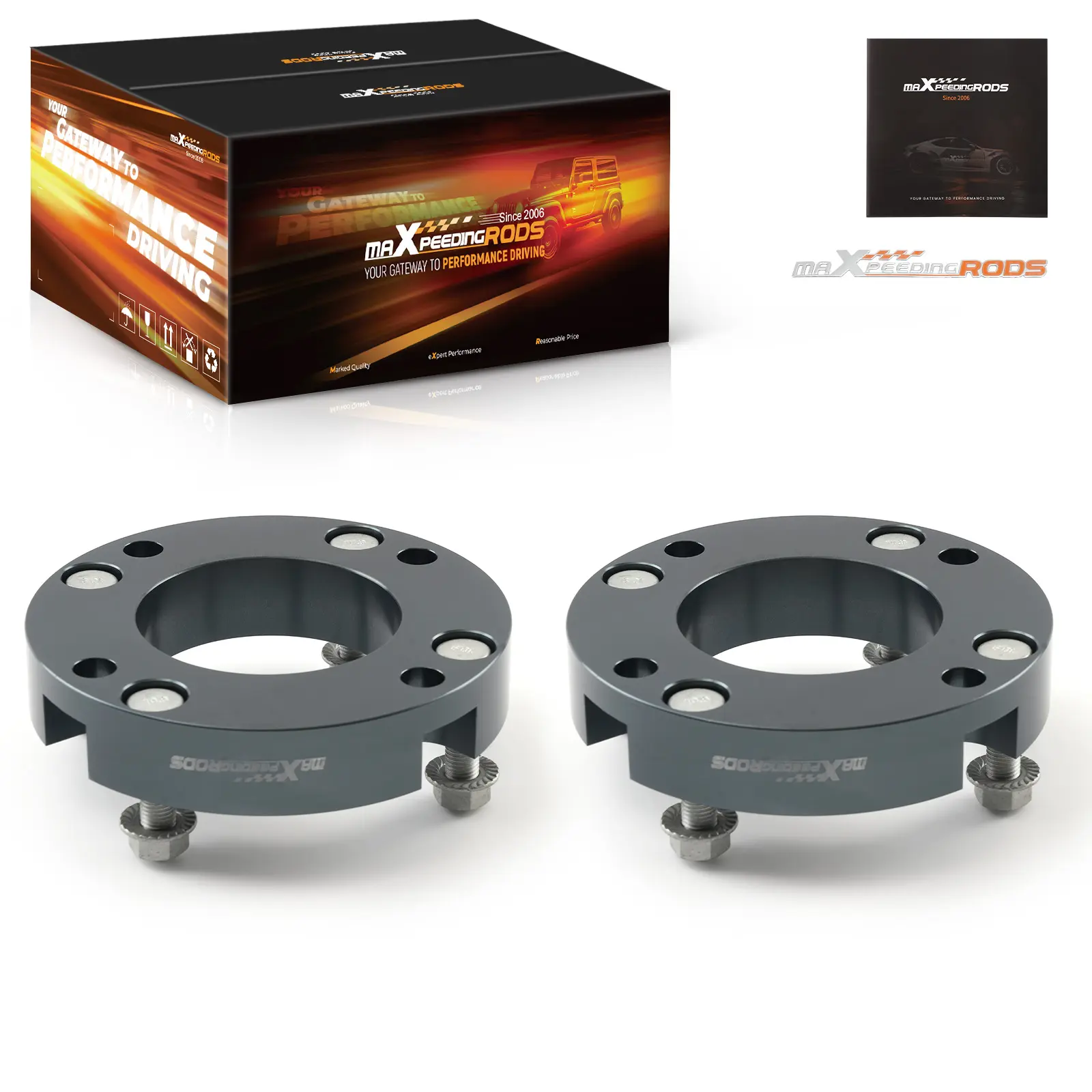 1.5 inch Leveling Kit Compatible for Toyota Tacoma 4wd 2024-2025 lift strut spacers
