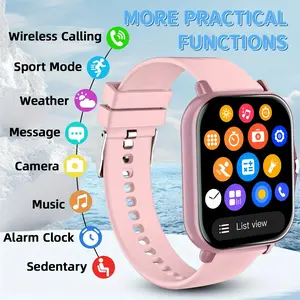 2026 New Smartwatch, Wireless Call/receive, Multiple Sports Modes, Camera Control, Message Notifications, Ultra-Thin Design, Android & iPhone