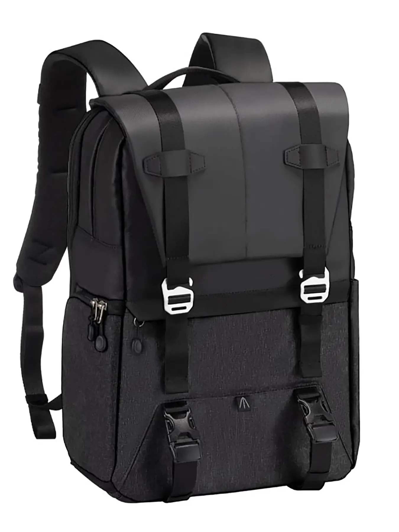 New Fashion Dual Shoulder Bag for Men, Travel Backpack for Photographers, Holds 15.6 Inch Laptop, Digital Camera, Drone