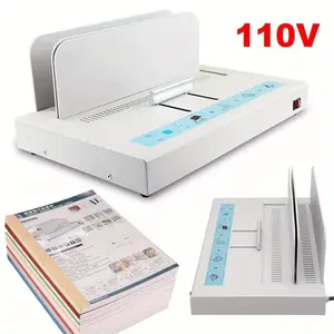 110V Thermal Binding Machine - Hot Glue Binder for A4 Documents