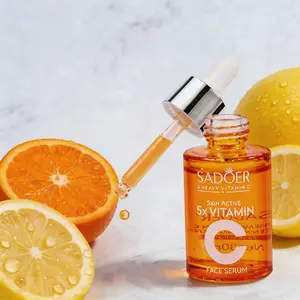 5X Vitamin C Face Serum, 5 in 1 Active VC+,Skincare for Brightening, Moisturizing, Pore Care – Hydration & Nourishing Facial Essence, Gift for Women (30ml) Hydrating
