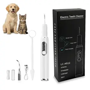 Plaque/Tartar Remover Oral Care Cleaning Kit designed specifically for dental care and oral hygiene, featuring an LED light and adjustable modes; Portable Plaque Remover suitable for adults, teenagers, and pets; Electric Tooth Cleaner