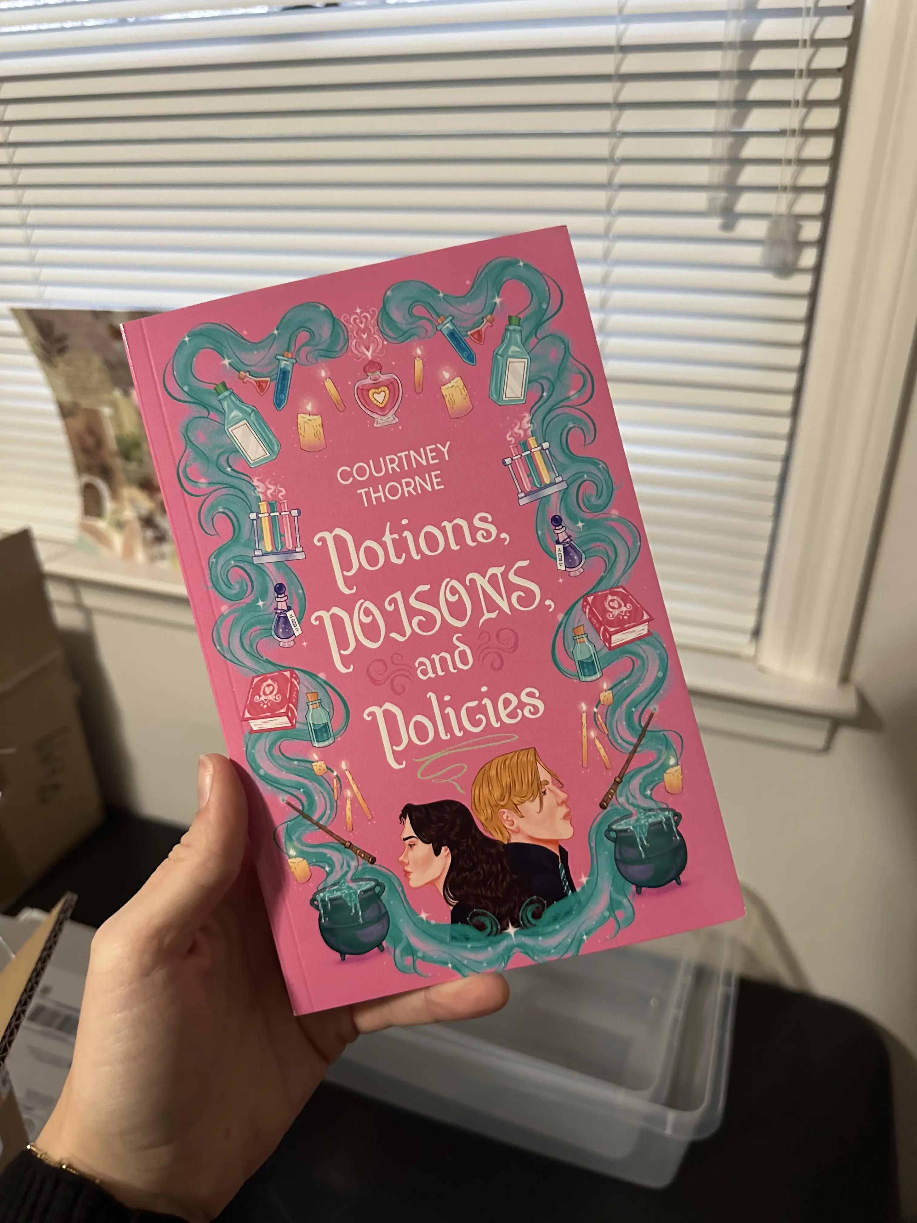 TIKTOK SHOP EDITION - Potions, Poisons, and Policies - Academic Rivals to Lovers Fantasy Romantic Comedy Novel