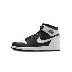 Air Jordan 1 Retro High OG GS "BLACK/WHITE/WHITE" FD1437 010