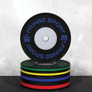 Fringe Sport Black Training Competition Plates - Pounds