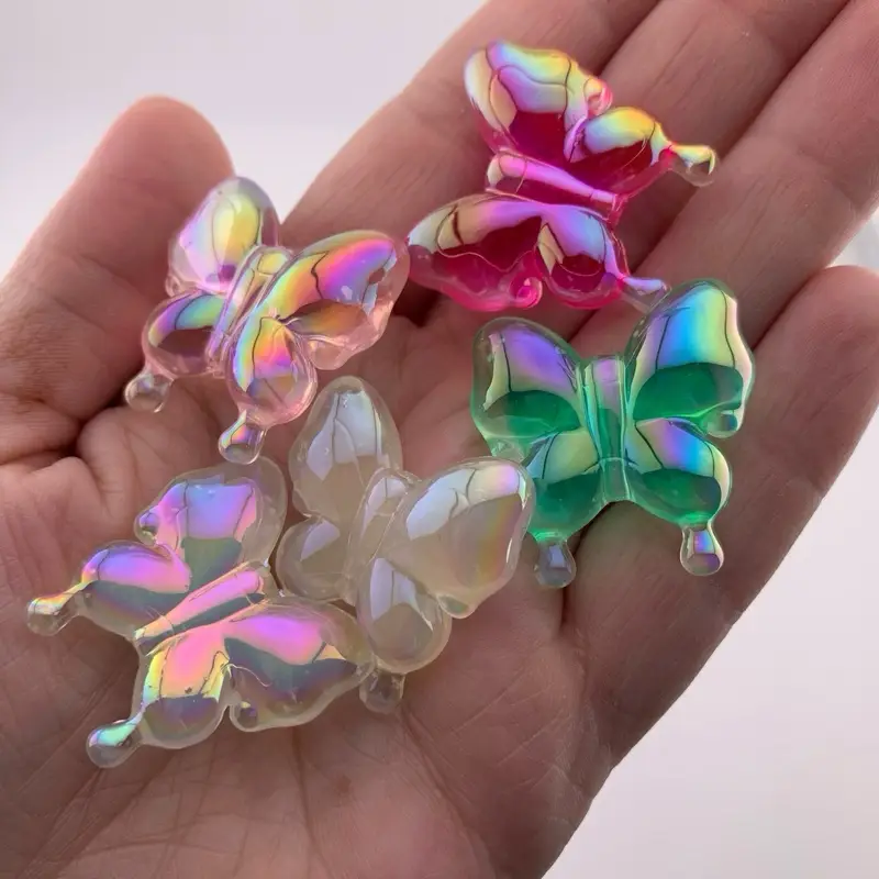 Unique style acrylic 5Pk Mix color for Beadable Pens - Perfect for Office Stationery