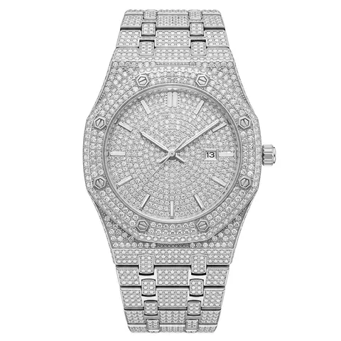 Luxurious fashion men's watch FX547-sliver