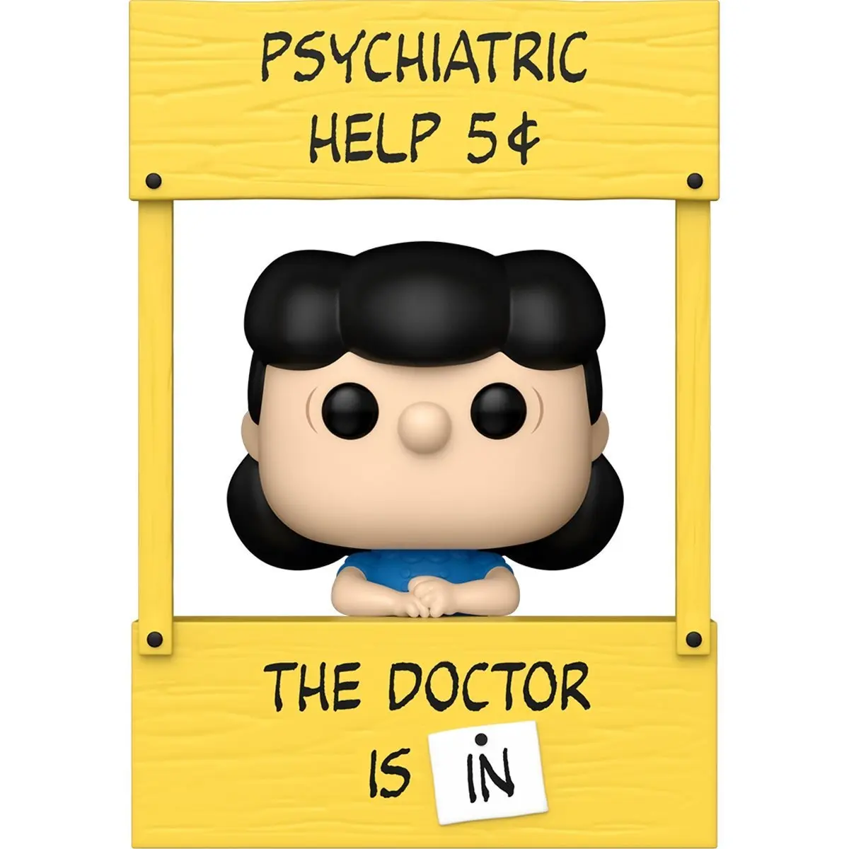 Peanuts Lucy van Pelt with Doctor Stand Funko Pop Vinyl Figure 2095 Collectible
