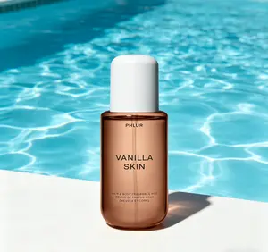 PHLUR Vanilla Skin Body Mist 240ml | Warm Vanilla Hair & Body Spray | Pink Pepper & Sandalwood Cozy Feminine Scent