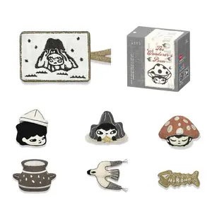 POP MART Hirono Living Wild-The Wanderer’s Poem Blind Box Badge