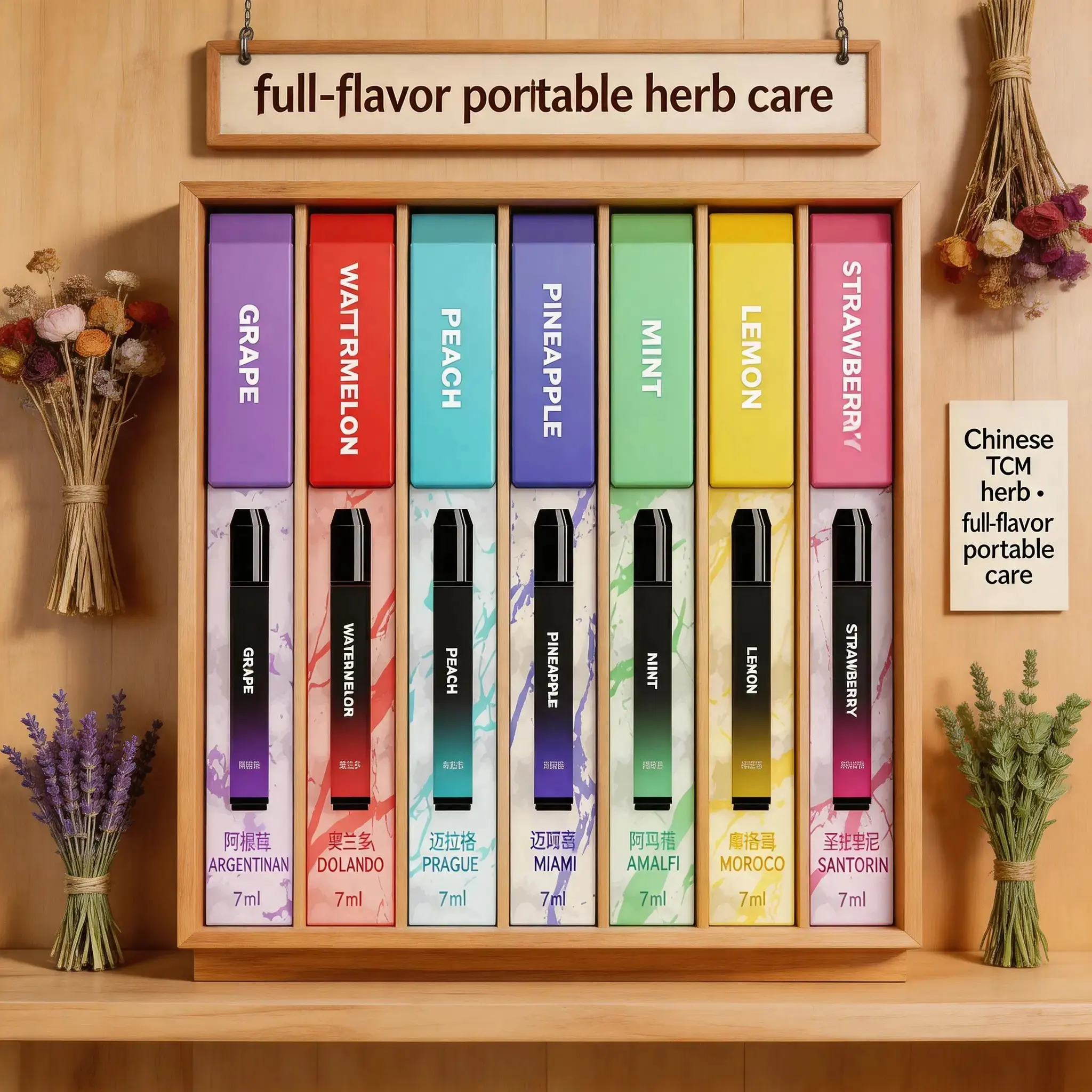 Ultra-Light Dual-Tip Replaceable Inhaler -Compact Pocket Design, Multi-Scene Use forTravel, Study, Office & Outdoor