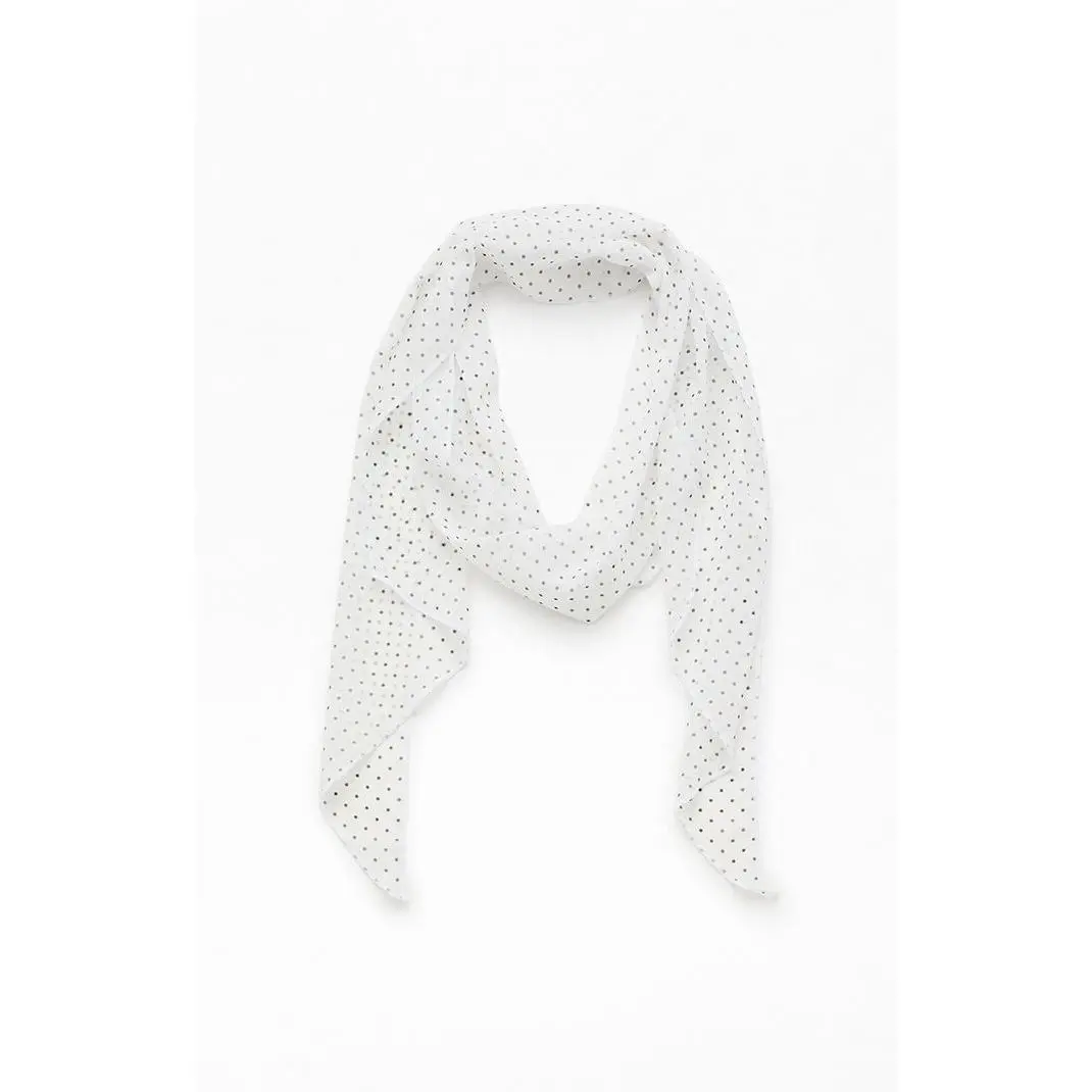 John Galt Women's Polka Dot Scarf John Galt Women's Polka Dot Scarf