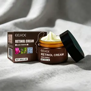 EELHOE Retinol Face Cream, hydrating soft texture with arbutin, anti aging firming care for all complexions day and night skincare use