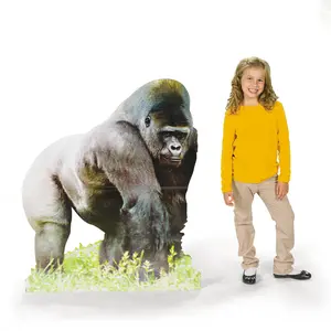 4 Ft. Safari Gorilla Cardboard Cutout Stand-Up