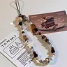 Vintage Beaded Mobile Phone Chain, Cute Star Design Phone Lanyard, Phone Strap, Phone Charms for Women & Girls, Fashion Cell Phone Accessories for Birthday Gift