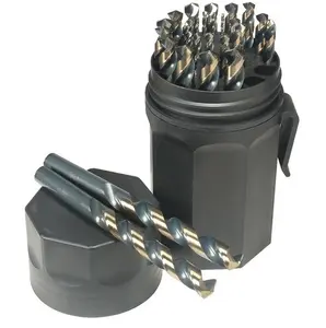 135˚ SPLIT POINT BLACK & GOLD MAGNUM SUPER PREMIUM 29 PC ULTRA DEX JOBBER LENGTH DRILL SET – SP29P