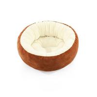 Classic Plush Nest [White Brown]