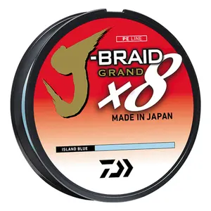 Daiwa J-BRAID Grand X8 300Y Island Blue Filler Spool