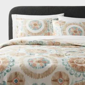 Suzani Print Comforter and Sham Set - Threshold