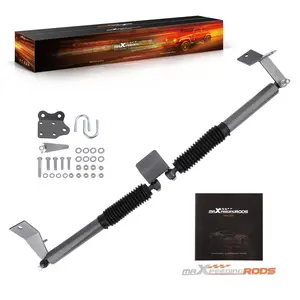 Dual Steering Stabilizer compatible for Dodge Ram 2500 3500 4WD 2003-2013 Fit 2"+ Lift