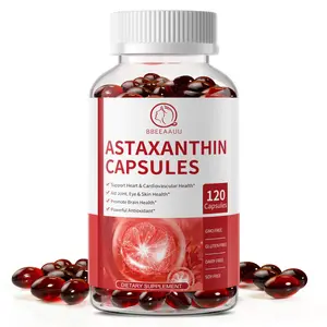 Astaxanthin Supplement - Natural Algae Antioxidant for Eyes,Skin & Joints - Maximum Absorption,Non-GMO & Gluten Free - 120 Softgels