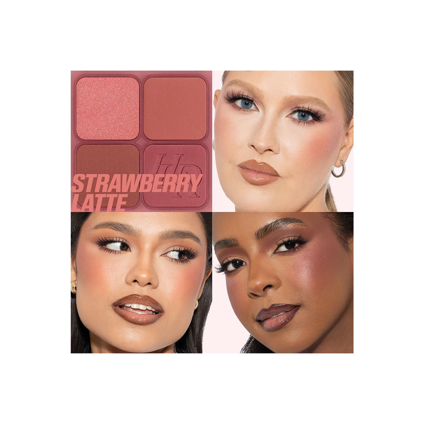 Huda Beauty Blush Filter Palette in Strawberry Latte