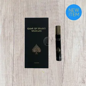 Game Of Spades Wildcard PARFUM 0.34oz by Jo Milano Travel Spray for Unisex